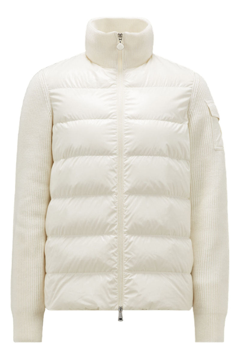 Padded Wool Cardigan-Moncler-Boyds Philadelphia