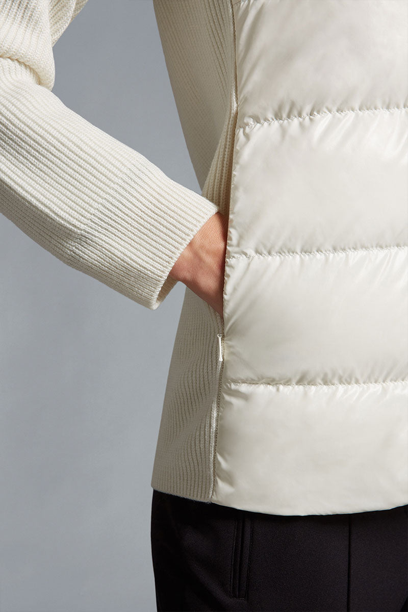Padded Wool Cardigan-Moncler-Boyds Philadelphia