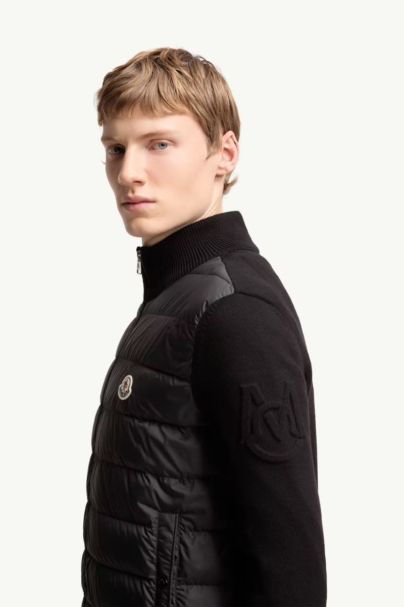 Padded Zip-Up Cardigan-Moncler-Boyds Philadelphia