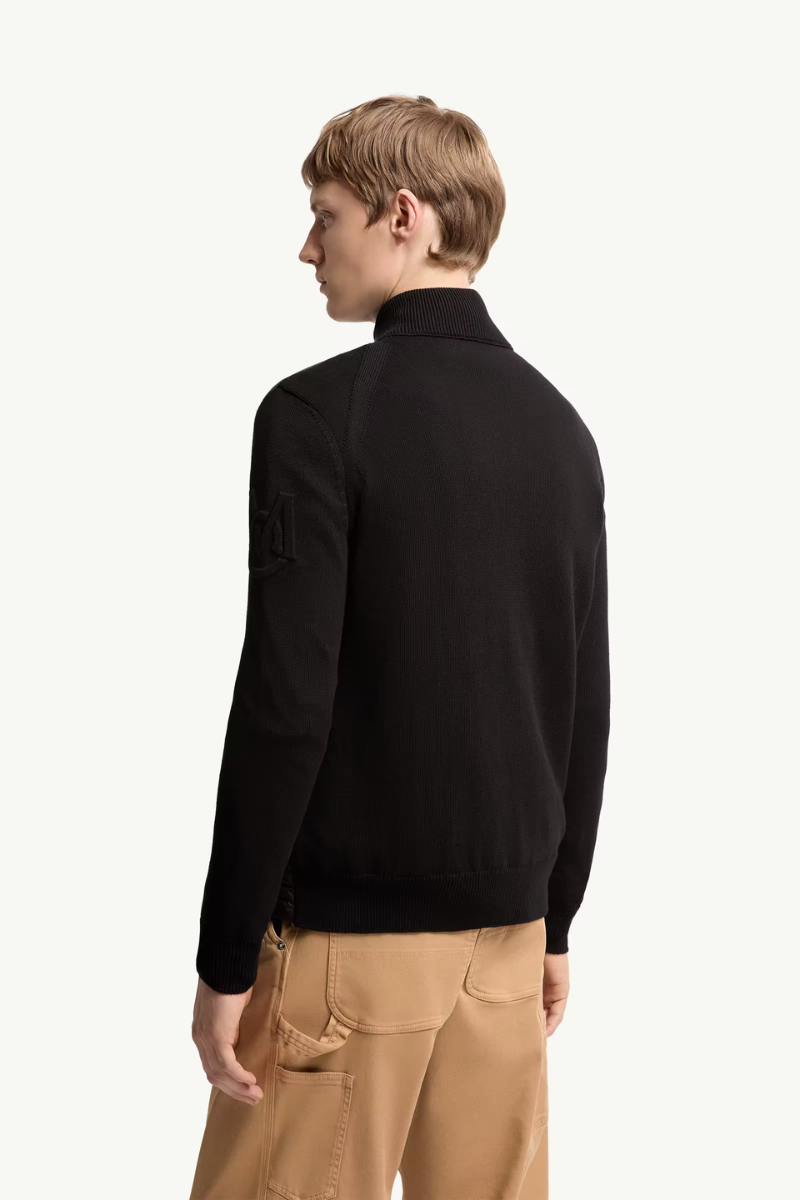 Padded Zip-Up Cardigan-Moncler-Boyds Philadelphia