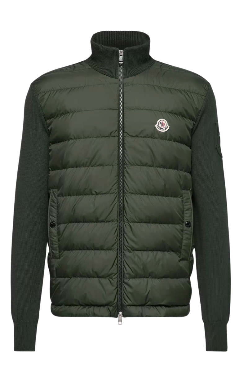 Padded Zip-Up Cardigan-Moncler-Boyds Philadelphia