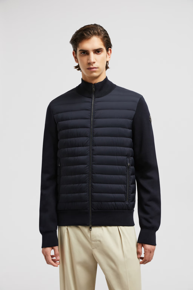 Padded Zip-Up Cardigan-Moncler-Boyds Philadelphia