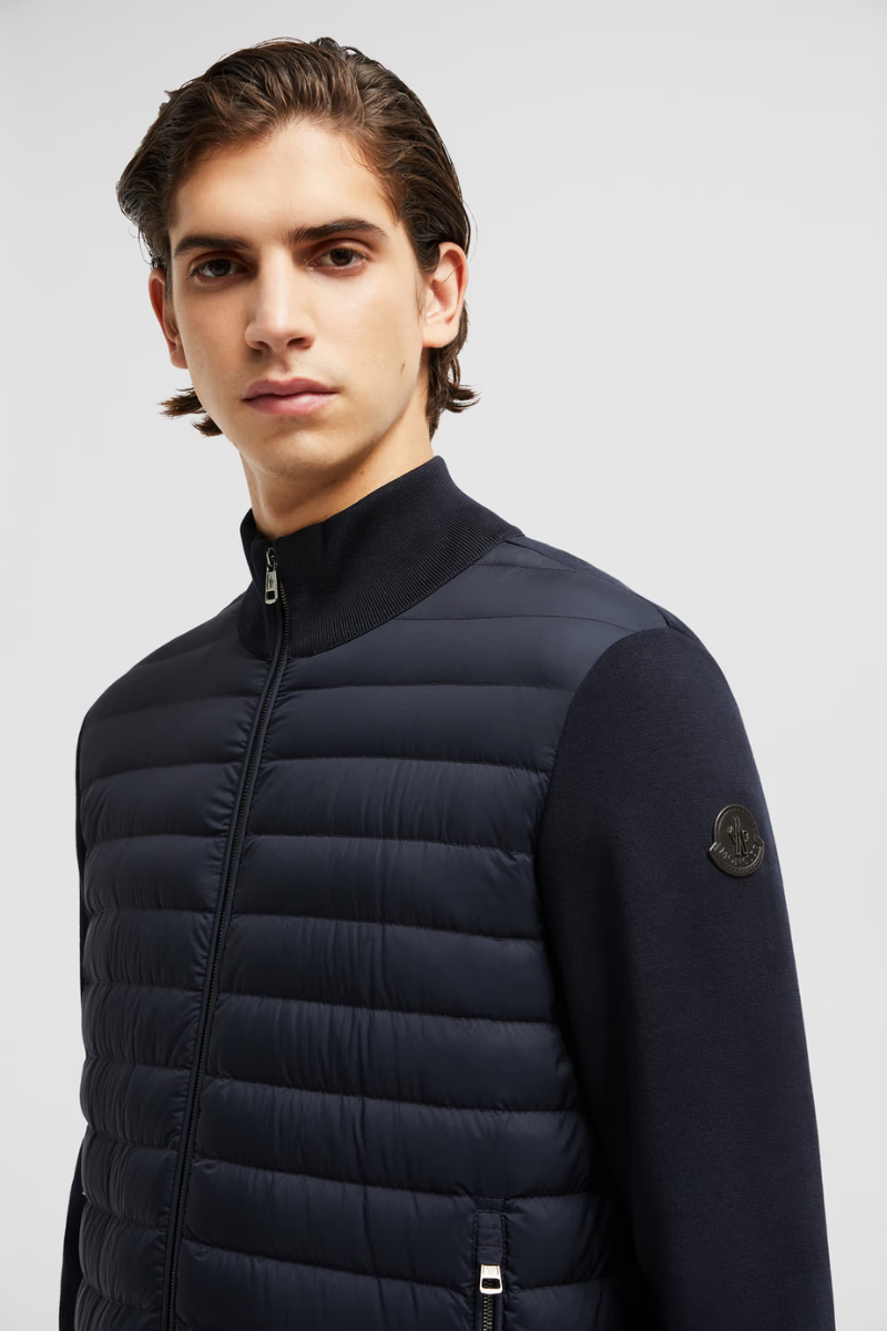 Padded Zip-Up Cardigan-Moncler-Boyds Philadelphia