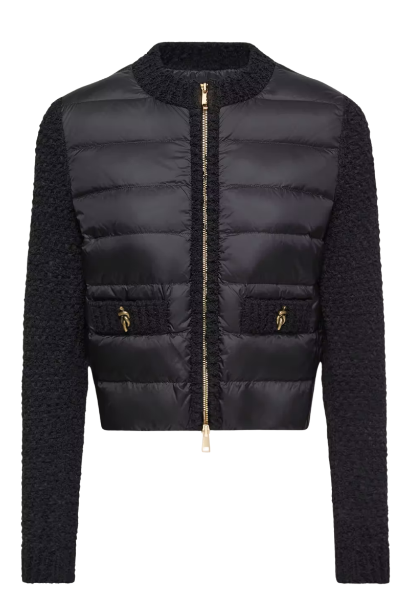 Padded Zip-Up Cardigan-Moncler-Boyds Philadelphia