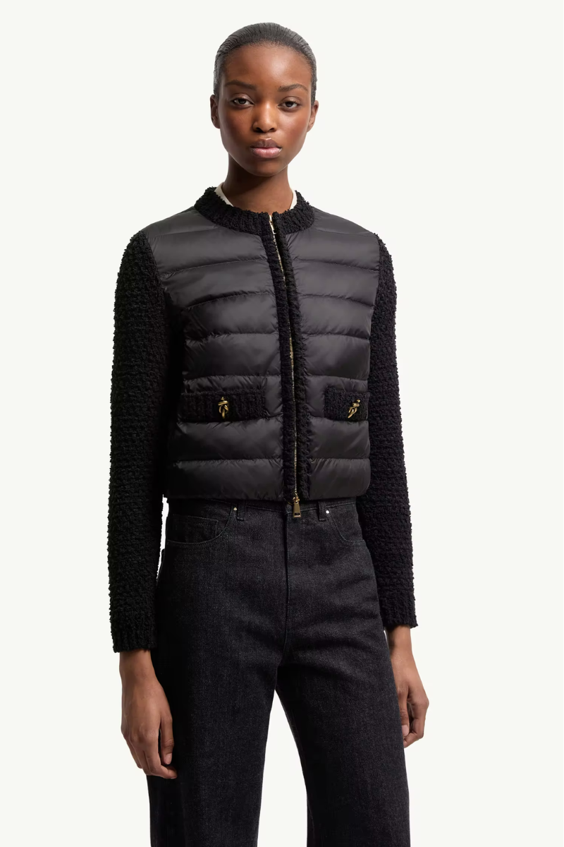 モンクレール PORTES Padded Zip-Up Cardigan by Moncler