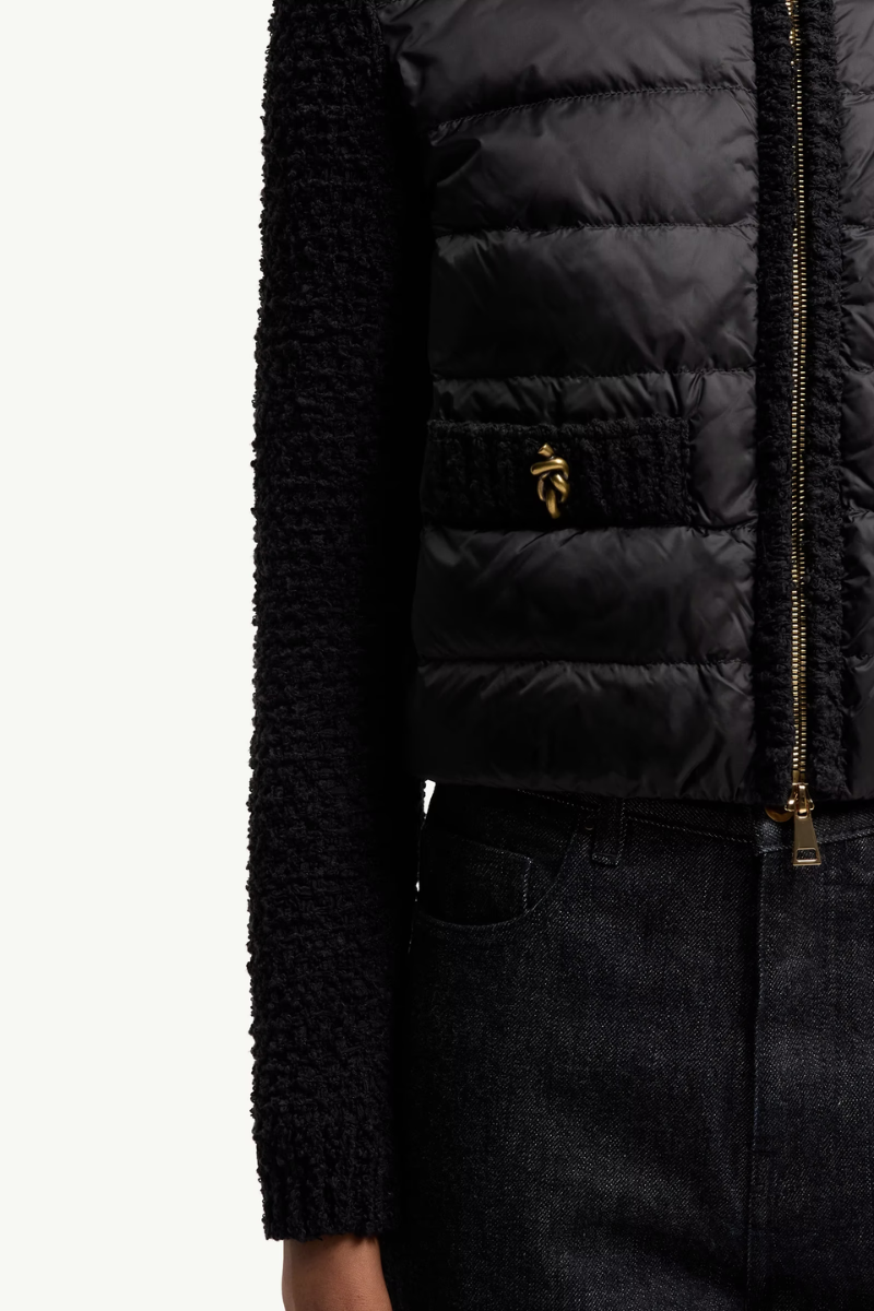 Padded Zip-Up Cardigan-Moncler-Boyds Philadelphia