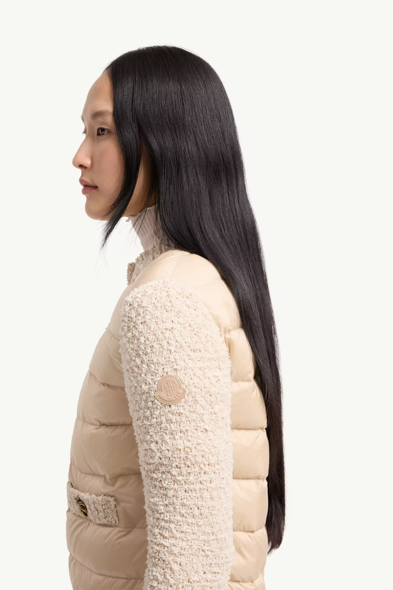 Padded Zip-Up Cardigan by Moncler