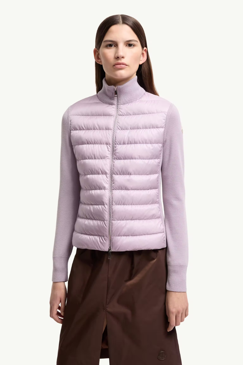Padded Zip-Up Cardigan-Moncler-Boyds Philadelphia