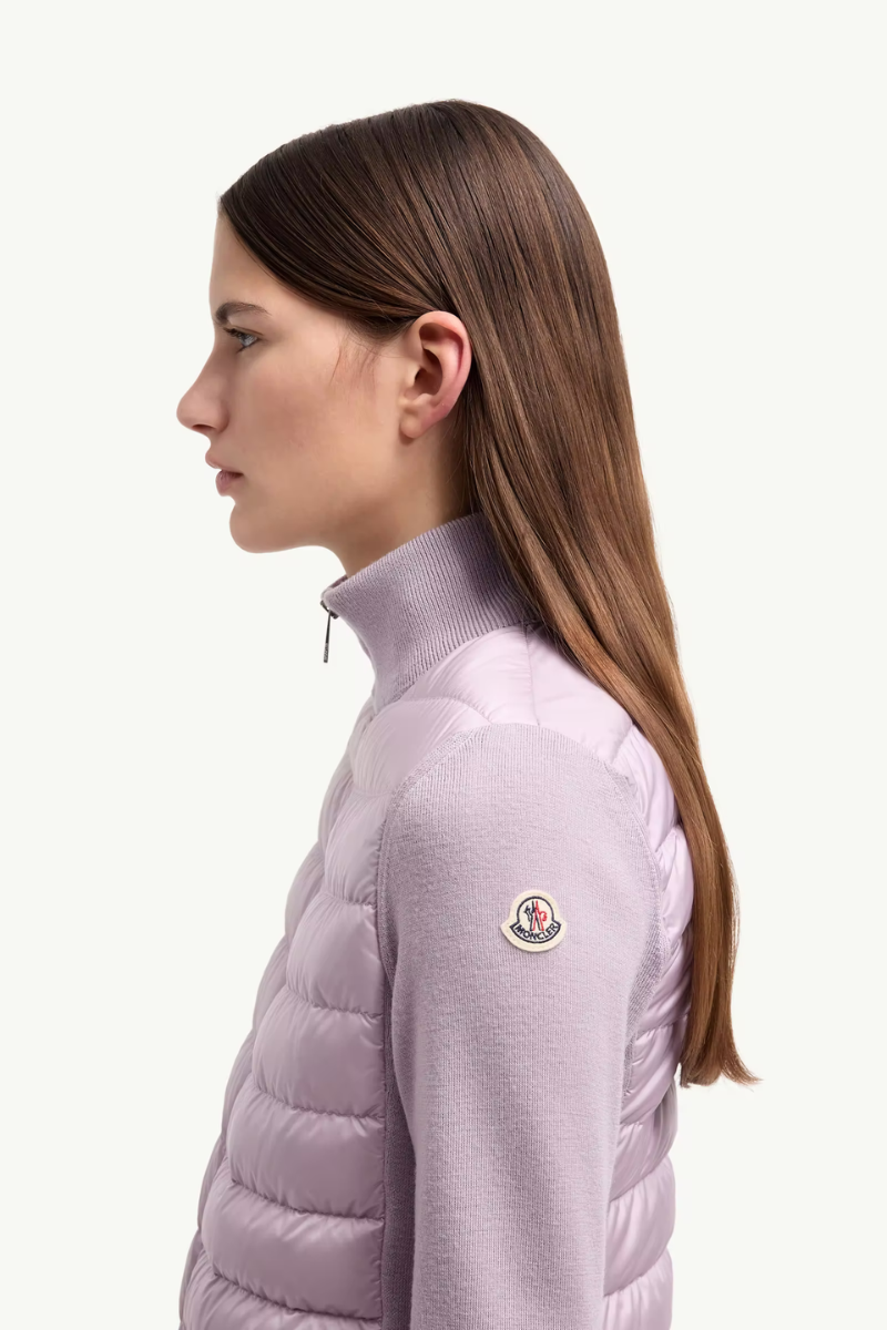 Padded Zip-Up Cardigan-Moncler-Boyds Philadelphia