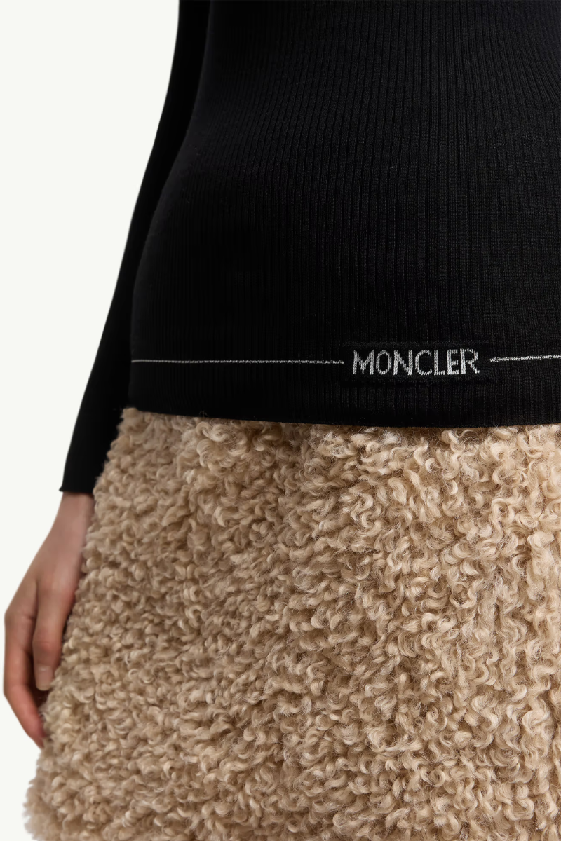 Logo Turtleneck Sweater-Moncler-Boyds Philadelphia