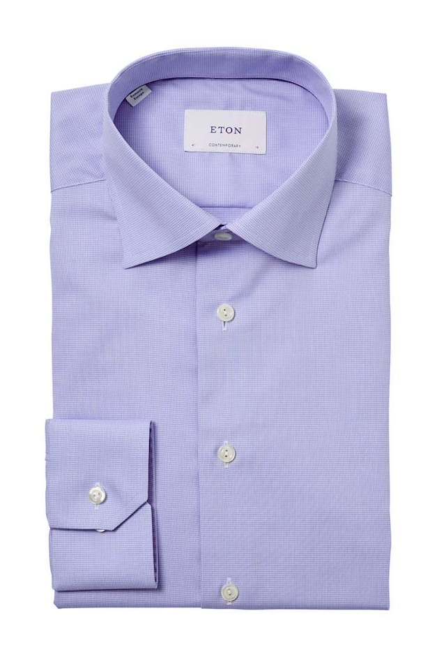 Signature Contemporary Fit Twill Shirt-Eton-Boyds Philadelphia