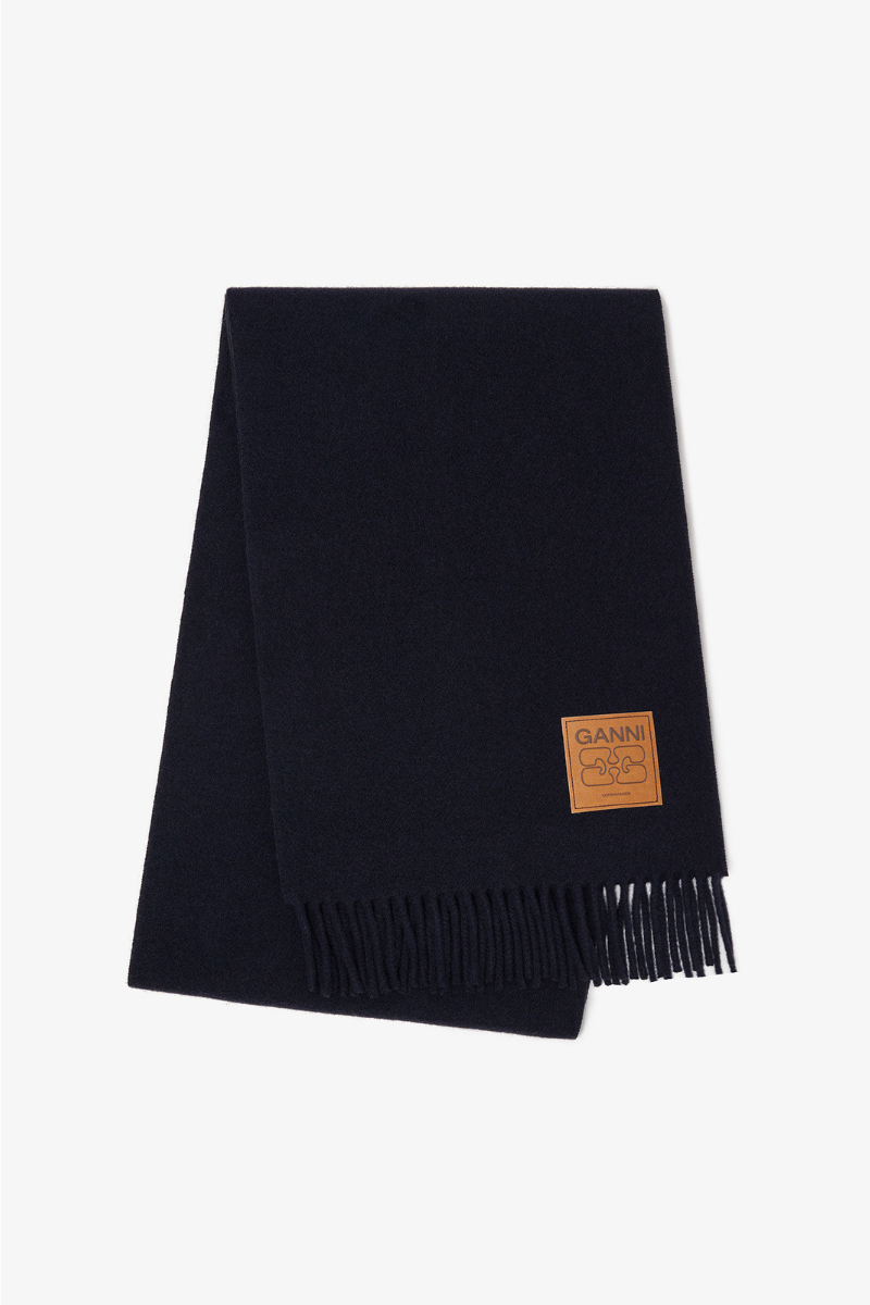 Wool Scarf-GANNI-Boyds Philadelphia