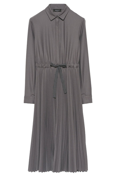 Technical Flannel Shirt Dress-Fabiana Filippi-Boyds Philadelphia