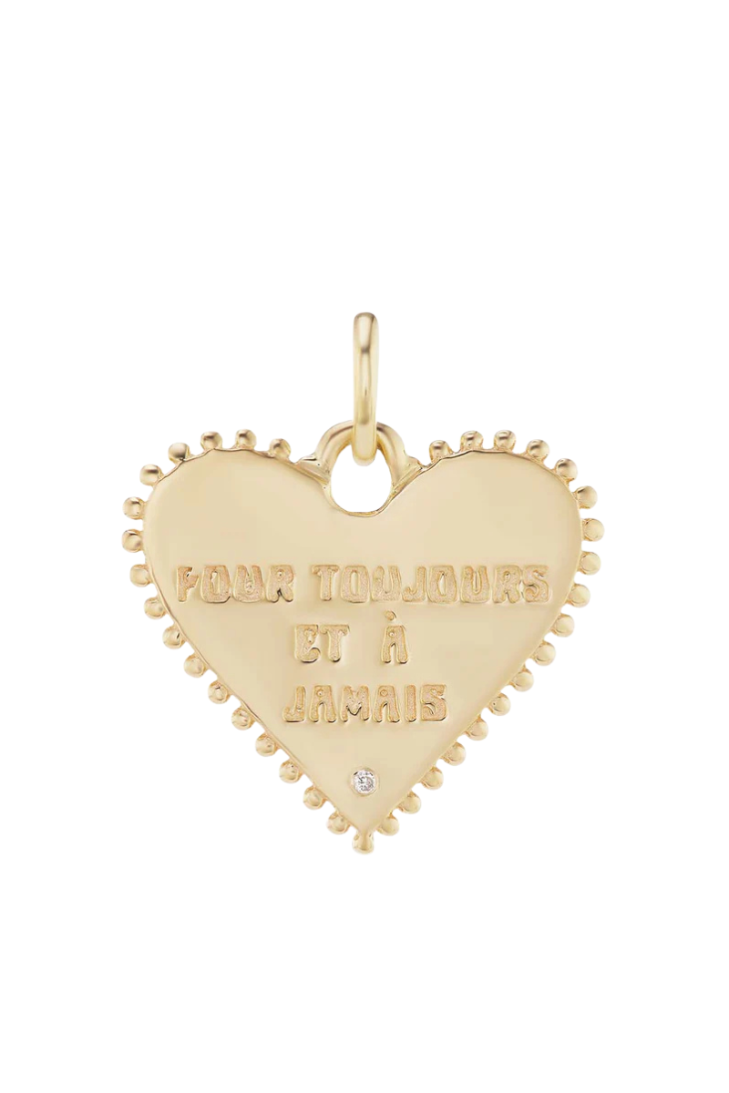 Small Pour Toujours Charm-Marlo Laz-Boyds Philadelphia