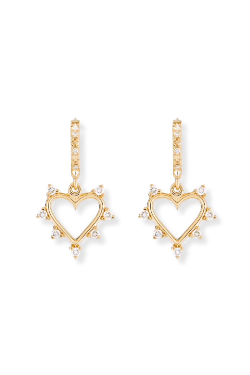Open Heart Earrings-Marlo Laz-Boyds Philadelphia