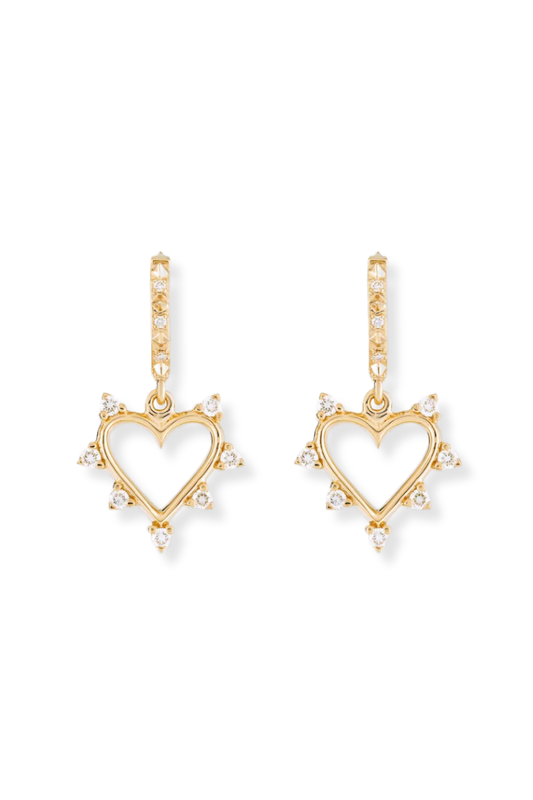Open Heart Earrings-Marlo Laz-Boyds Philadelphia