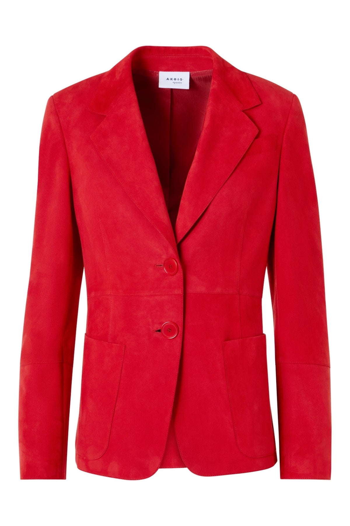 Suede Patch Pocket Blazer-Akris Punto-Boyds Philadelphia