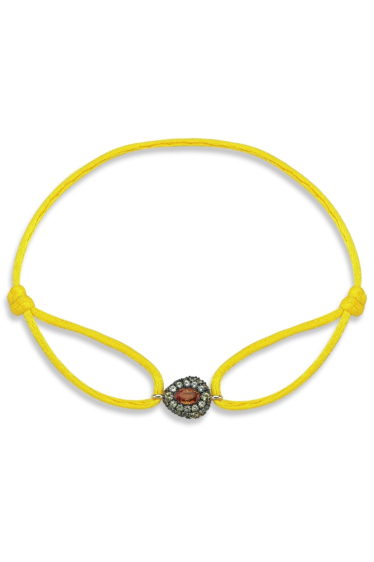 Yellow Gold and Sapphire String Bracelet-Aponine-Boyds Philadelphia