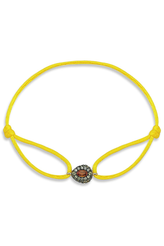 Yellow Gold and Sapphire String Bracelet-Aponine-Boyds Philadelphia
