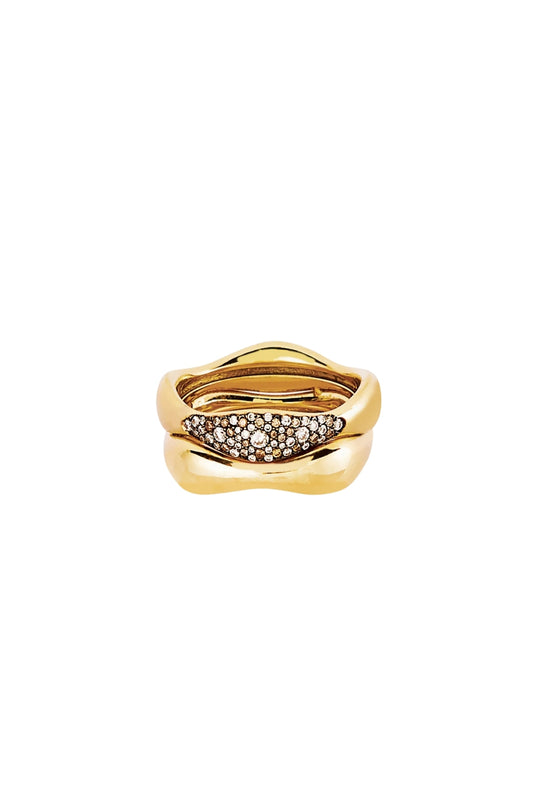 Yellow Gold and Diamond Ring-Aponine-Boyds Philadelphia