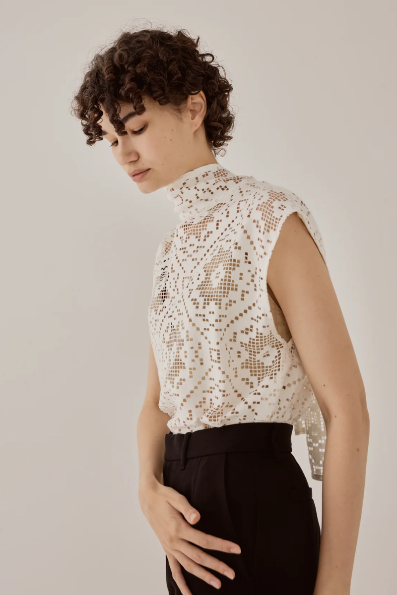 Roberta Lace Pullover-Akira Naka-Boyds Philadelphia