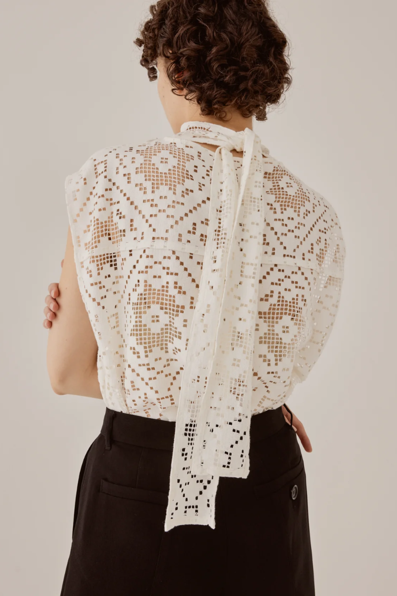 Roberta Lace Pullover-Akira Naka-Boyds Philadelphia