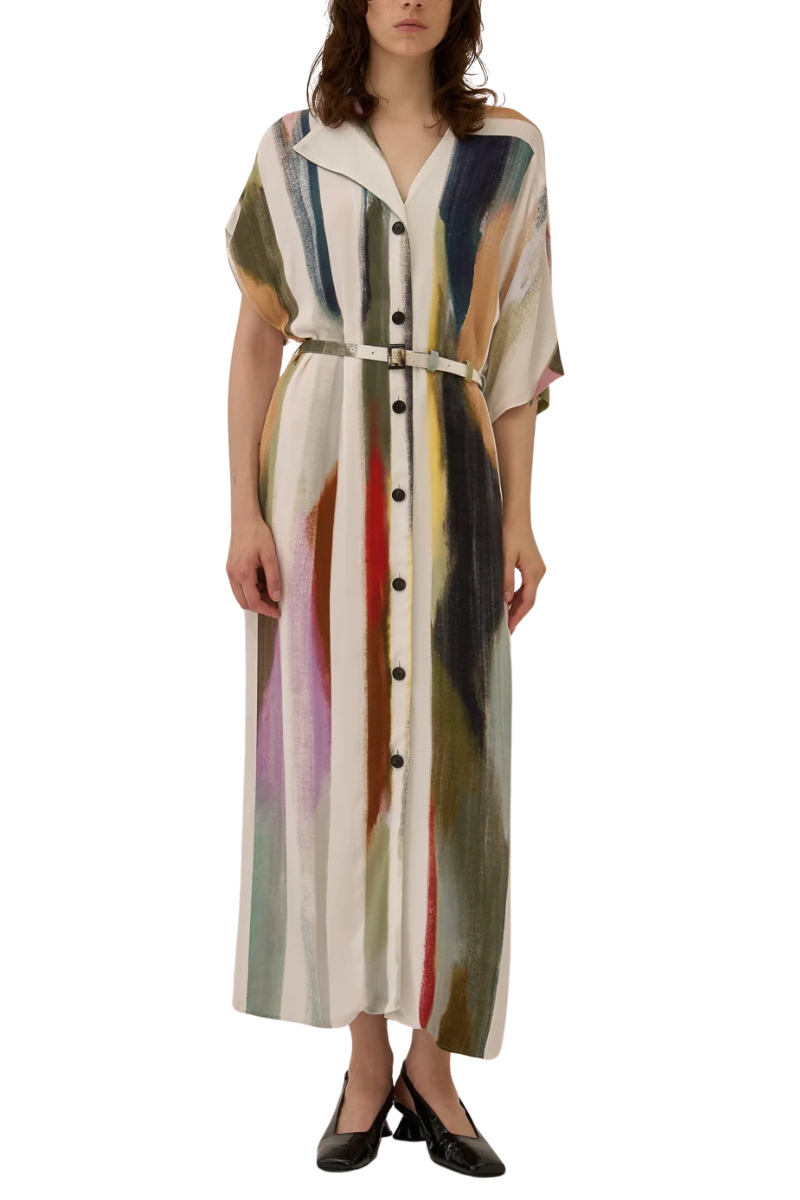 Empty Stripe Dress-Akira Naka-Boyds Philadelphia