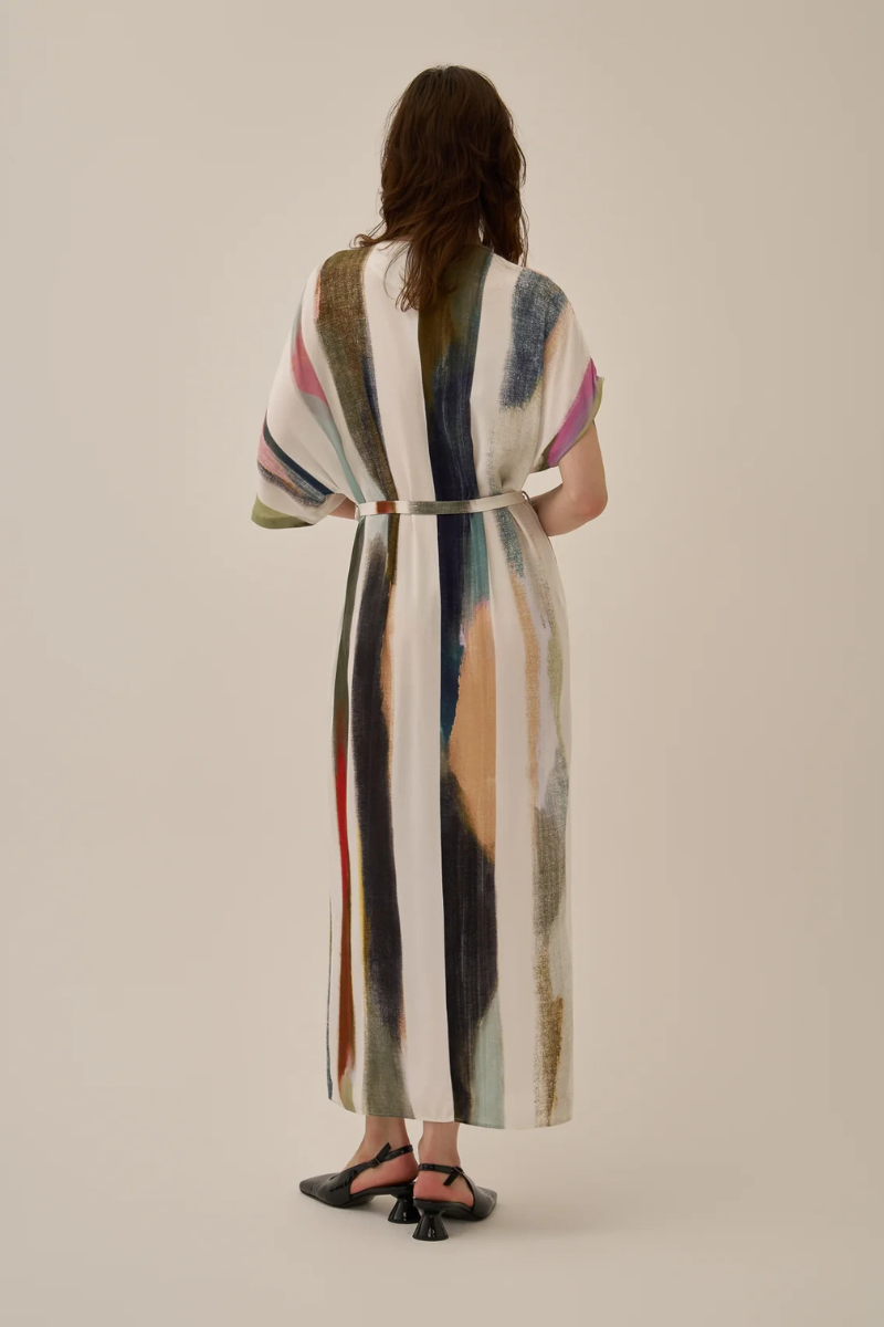 Empty Stripe Dress-Akira Naka-Boyds Philadelphia