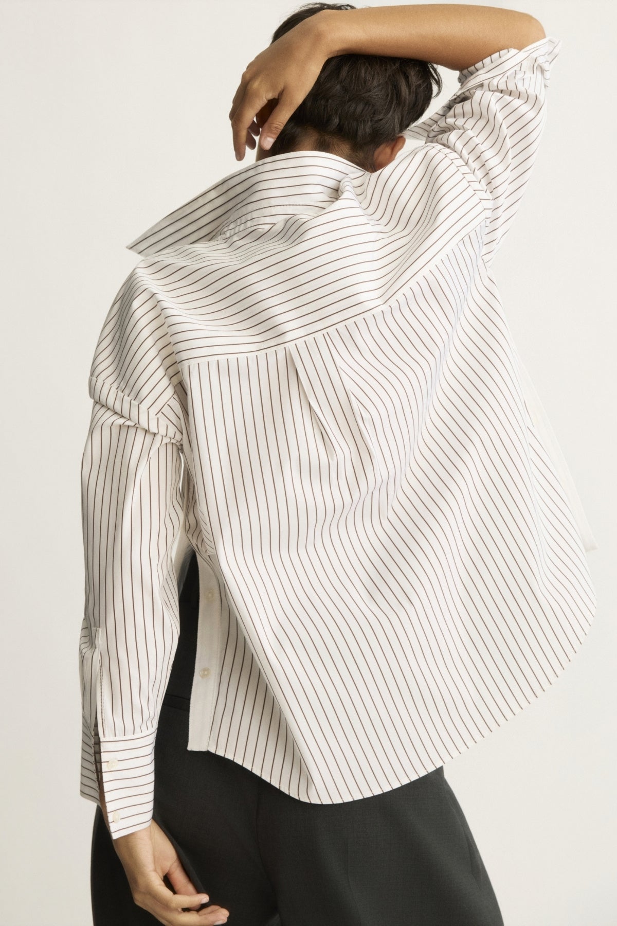 Watts Striped Side Button Shirt-Arlo Mott-Boyds Philadelphia
