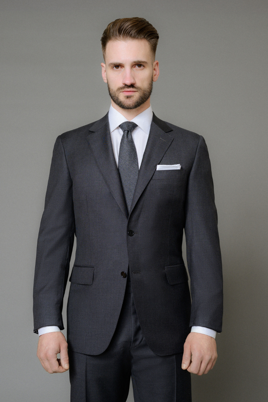 Charcoal Suit-Canali-Boyds Philadelphia