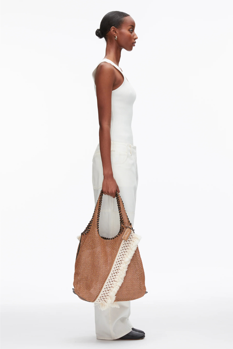 Raffia Fringe Market Tote-3.1 Phillip Lim-Boyds Philadelphia