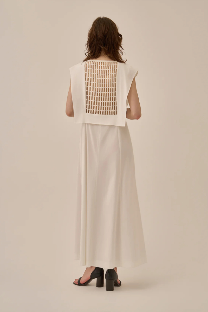 Nina Ladder Panel Dress-Akira Naka-Boyds Philadelphia