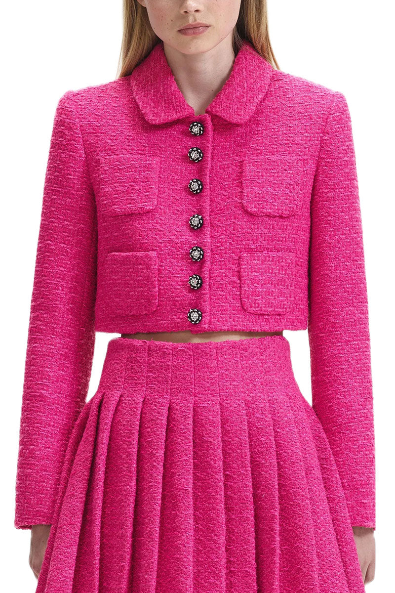 Boucle Jacket-Self-Portrait-Boyds Philadelphia