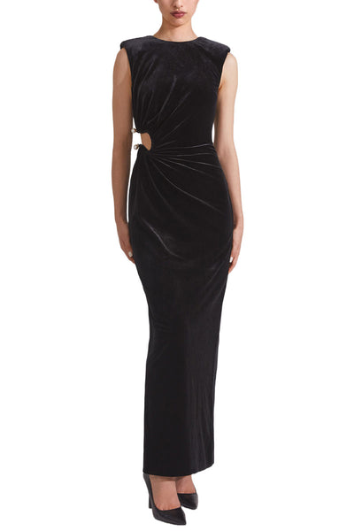 Velvet Cutout Maxi Dress by Self-Portrait – Boyds