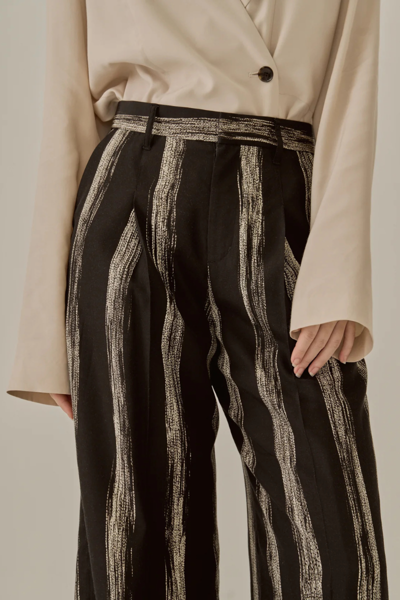 Stitch Stripe Pants-Akira Naka-Boyds Philadelphia