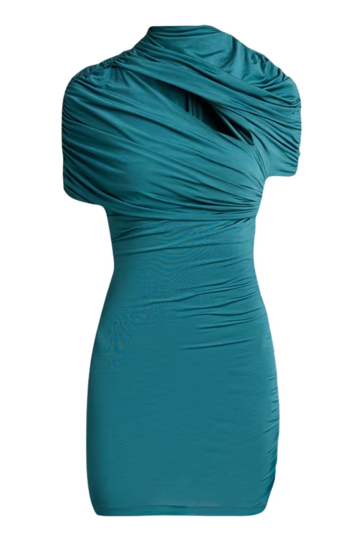 Draped Jersey Bodycon Dress-Balmain-Boyds Philadelphia