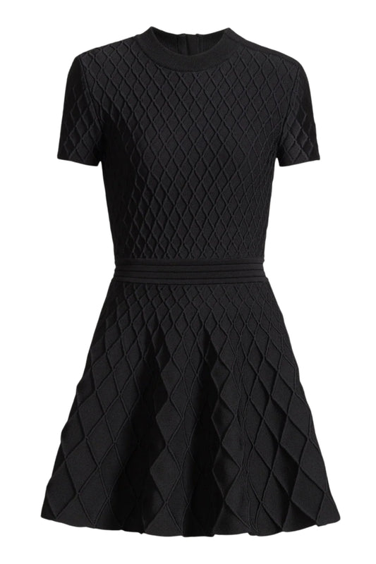 Flared Knit Dress-Balmain-Boyds Philadelphia