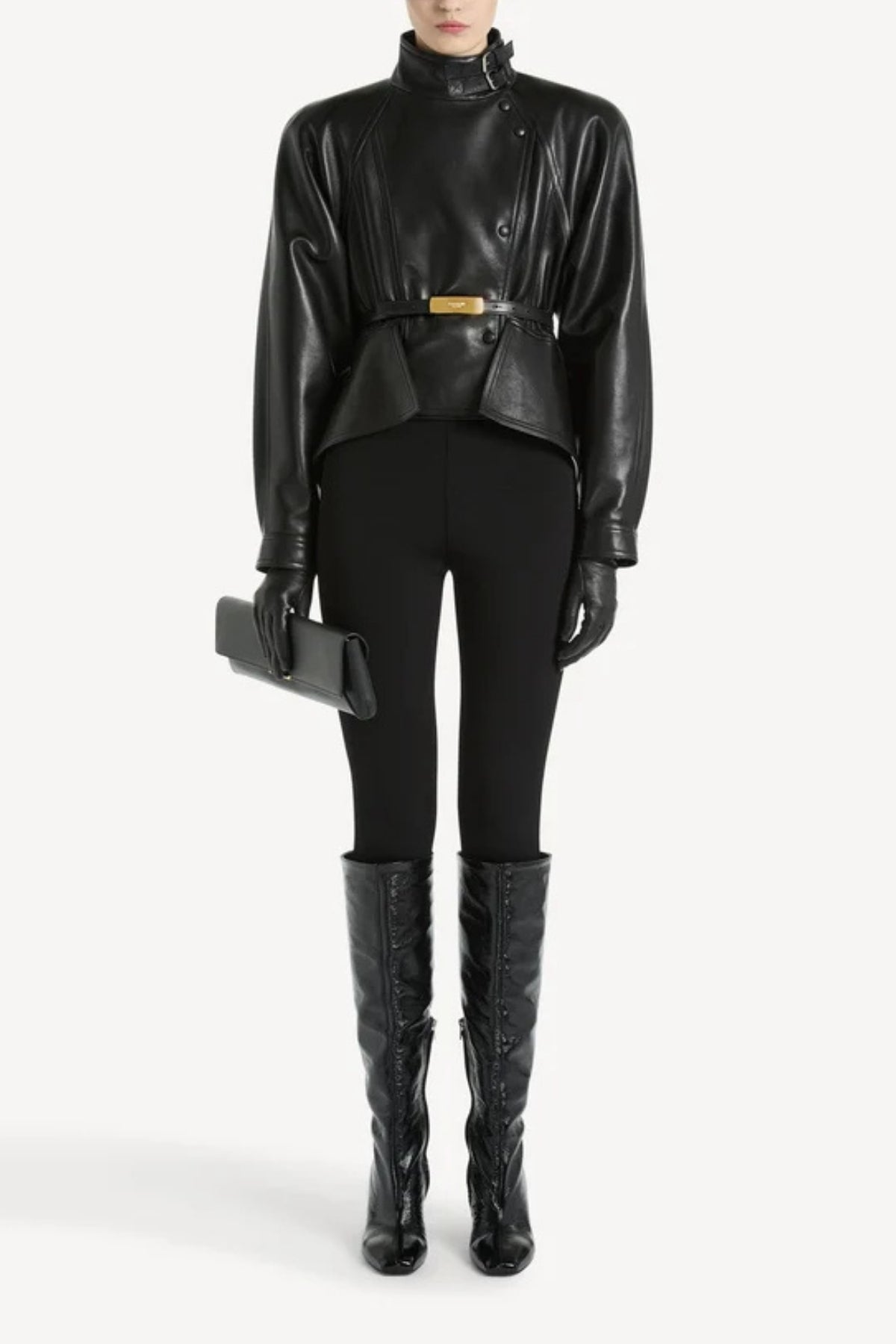 Lambskin Signature Jacket-Balmain-Boyds Philadelphia
