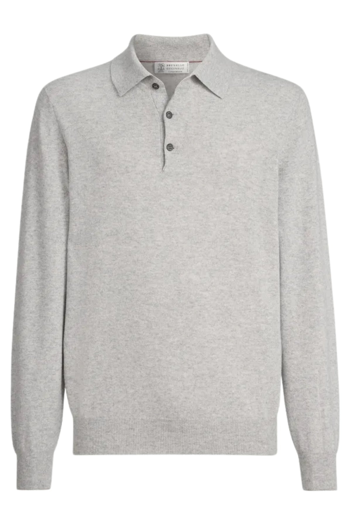 Cashmere Knit Polo Shirt-Brunello Cucinelli-Boyds Philadelphia