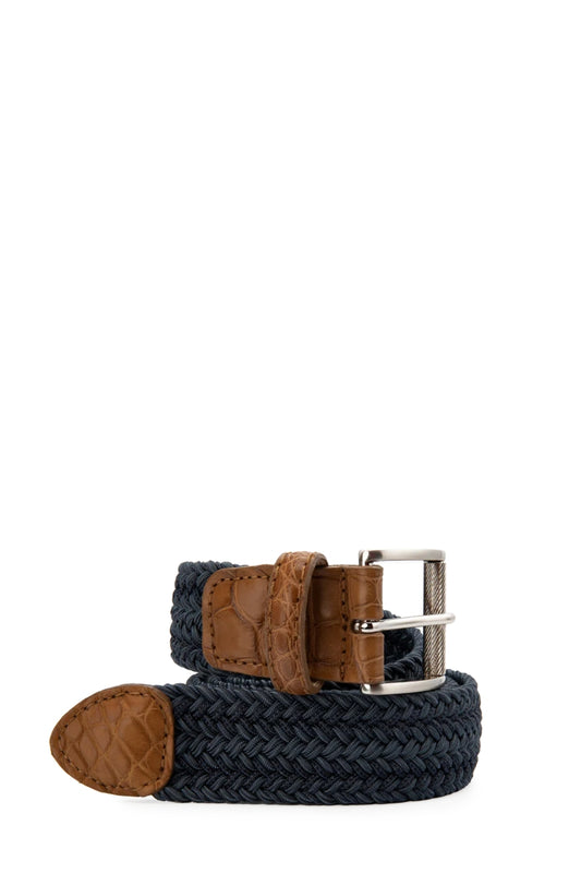 Solid Braid Belt-L.E.N-Boyds Philadelphia