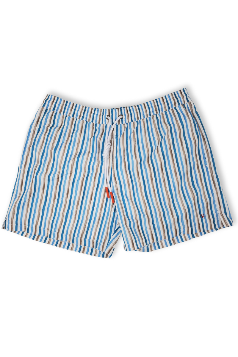 Stripe Swim Shorts-ISAIA-Boyds Philadelphia