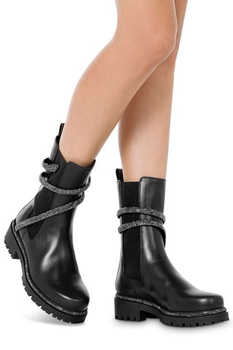Cleo Biker Boot-Rene Caovilla-Boyds Philadelphia