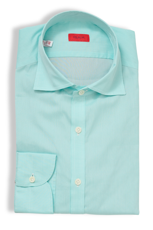 Light Green Shirt-ISAIA-Boyds Philadelphia