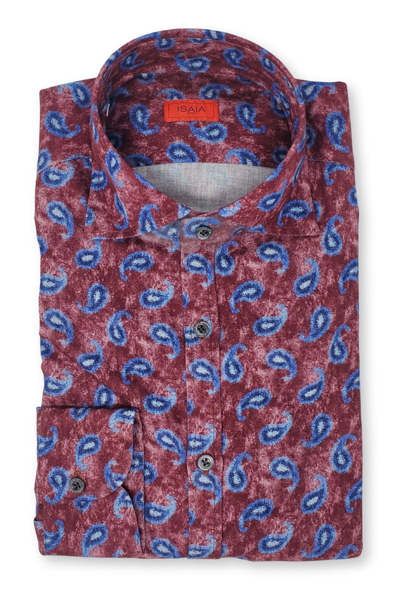 Paisley Shirt-ISAIA-Boyds Philadelphia