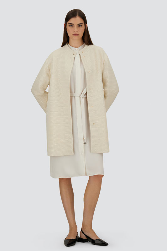 Veiled Sequin Coat-Herno-Boyds Philadelphia