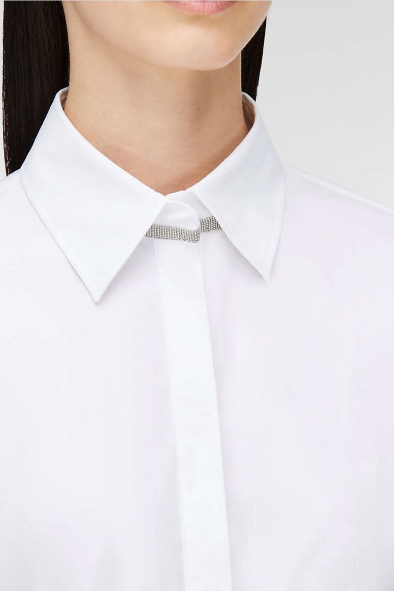 Organic Cotton Poplin Shirt-Fabiana Filippi-Boyds Philadelphia