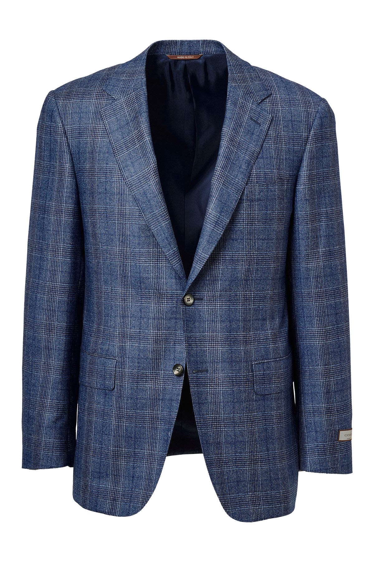 Single-Breasted Plaid Sportcoat-Canali-Boyds Philadelphia