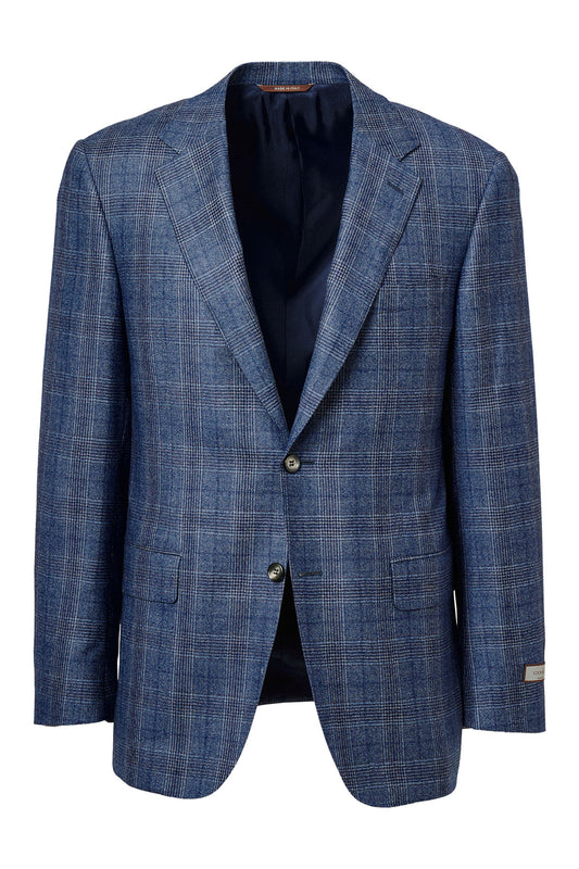 Single-Breasted Plaid Sportcoat-Canali-Boyds Philadelphia