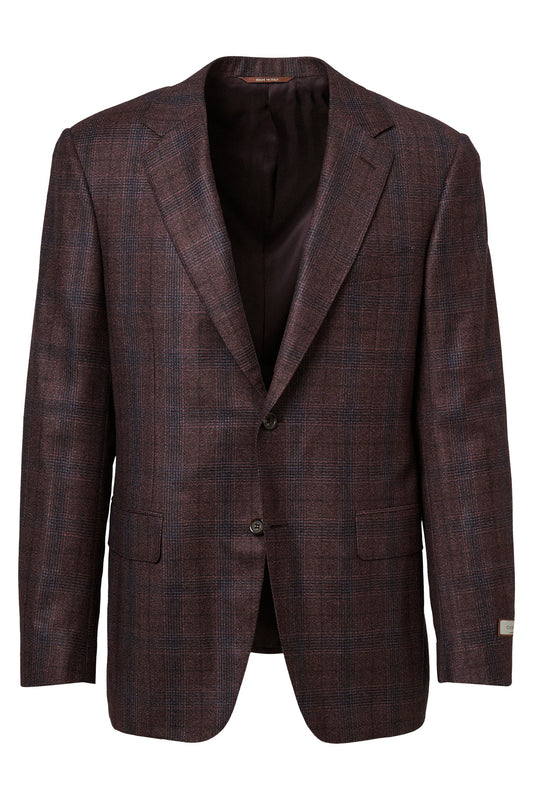 Single-Breasted Plaid Sportcoat-Canali-Boyds Philadelphia