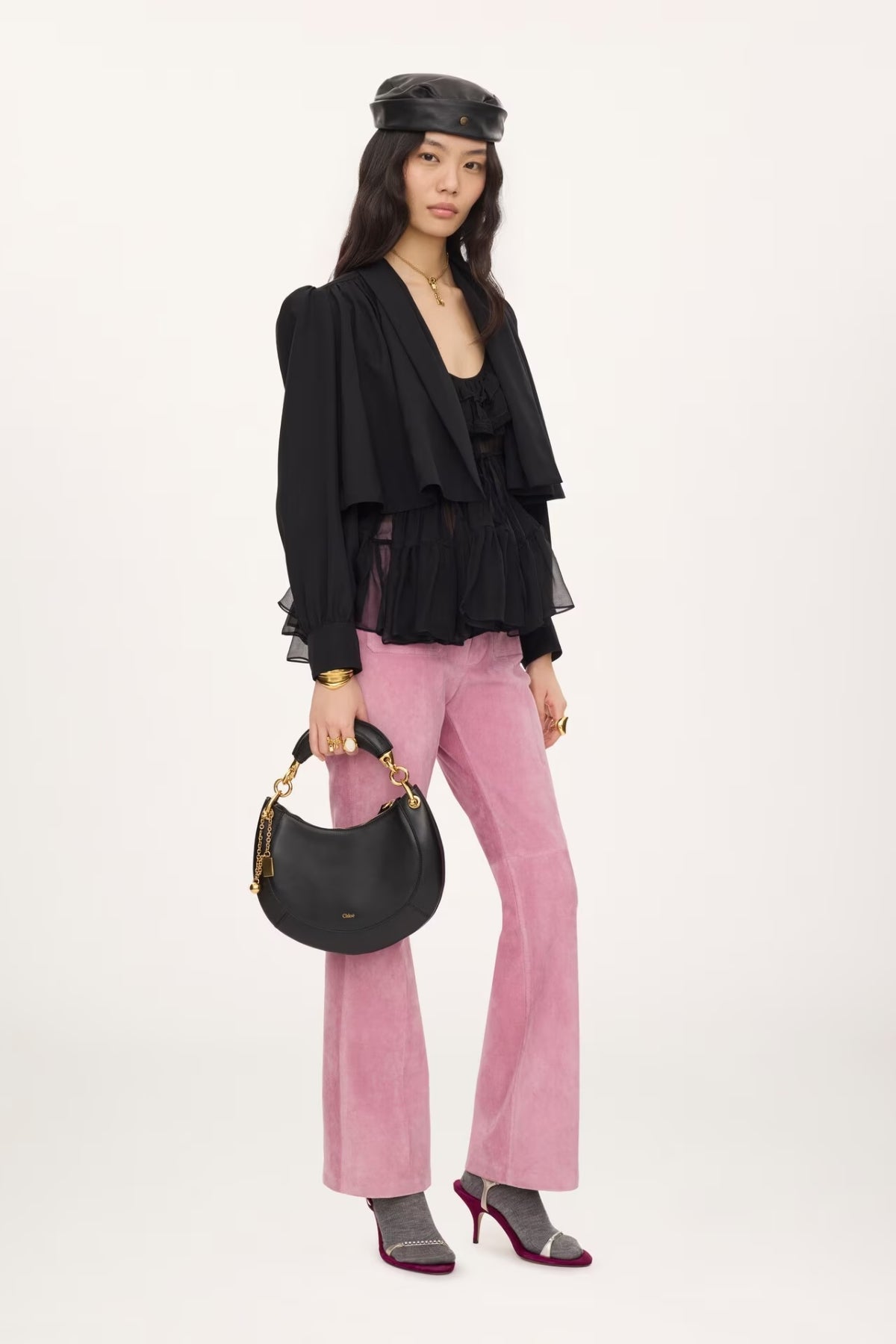 Small Banana Zipped Hobo Bag-Chloé-Boyds Philadelphia